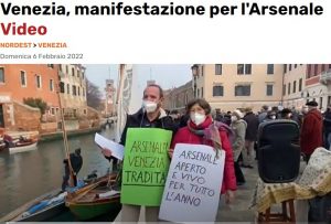 Arsenale Venezia tradita