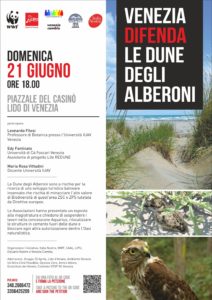 VENEZIA DIFENDA DUNE DEGLI ALBERONI