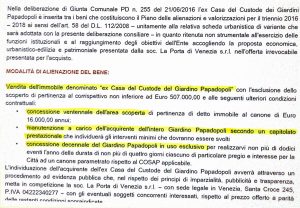 Modalità alienazione bene