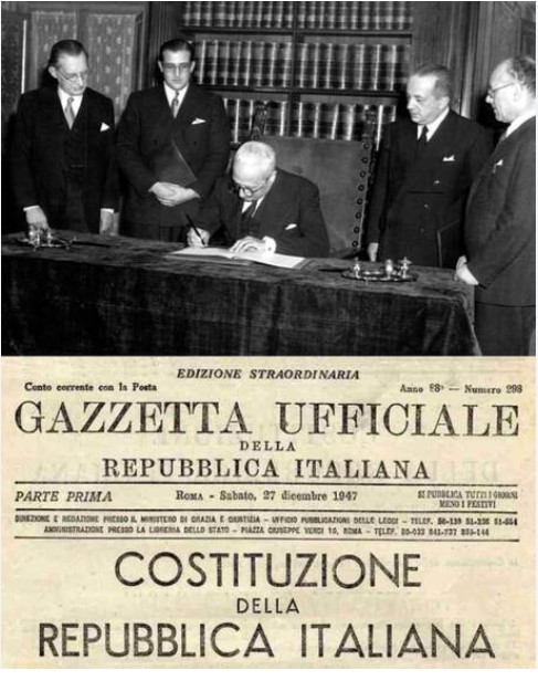 firma costituzione